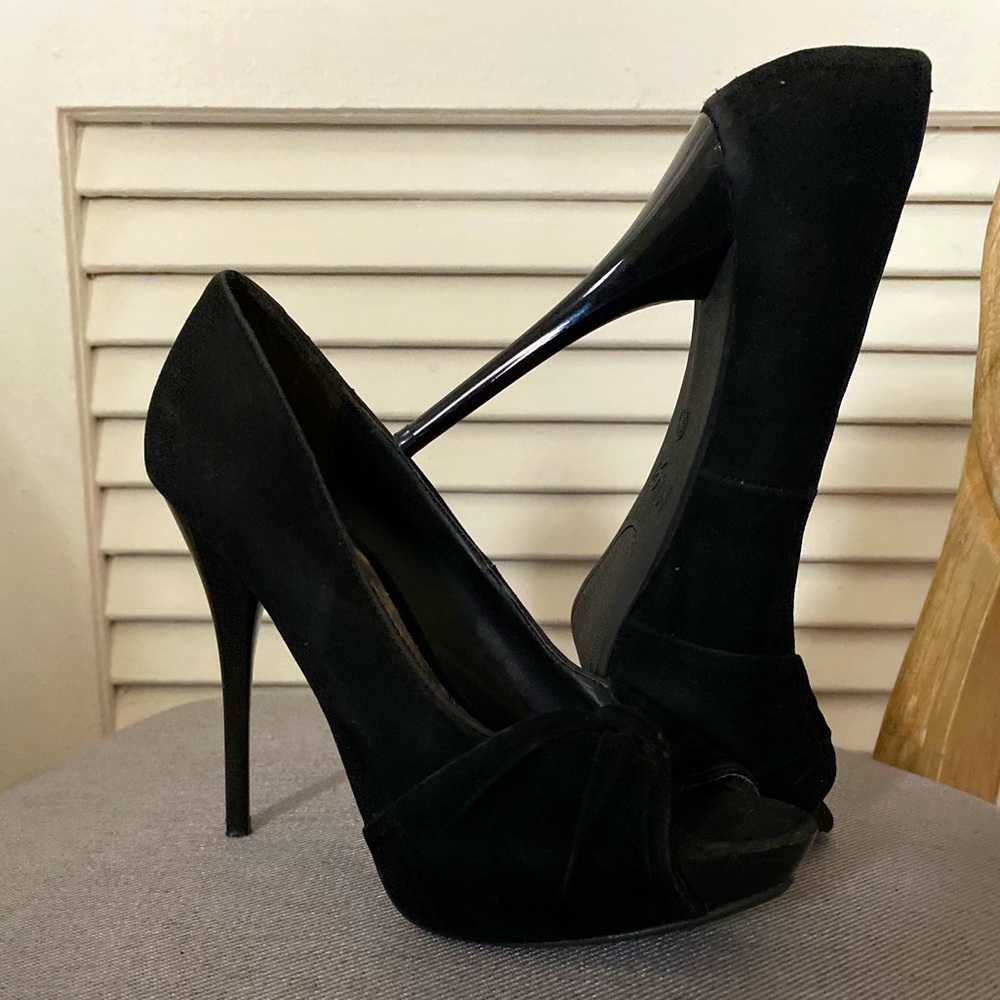 Suede Stilettos